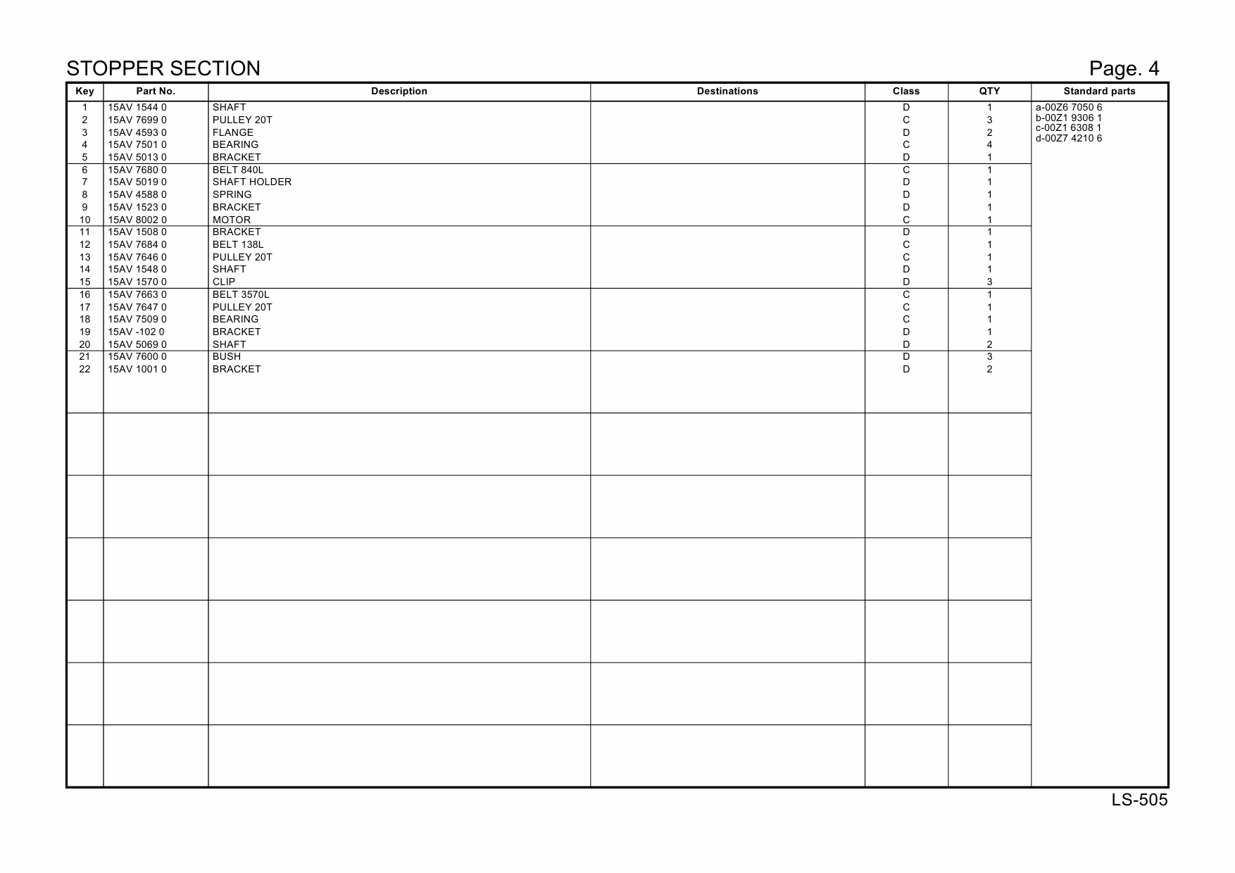 Konica-Minolta Options LS-505 A0H1 Parts Manual-2